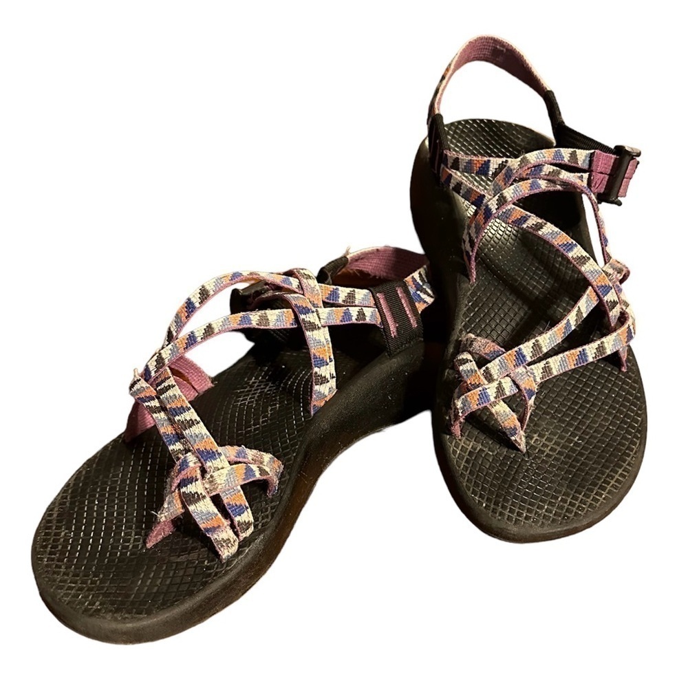 Chaco ZX2 Sandals Blue & Purple Sz 8